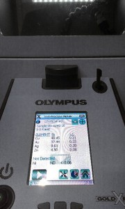 Olympus GoldXpert XRF Analyzer Results