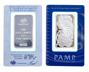 Buy 1 troy oz Silver bar